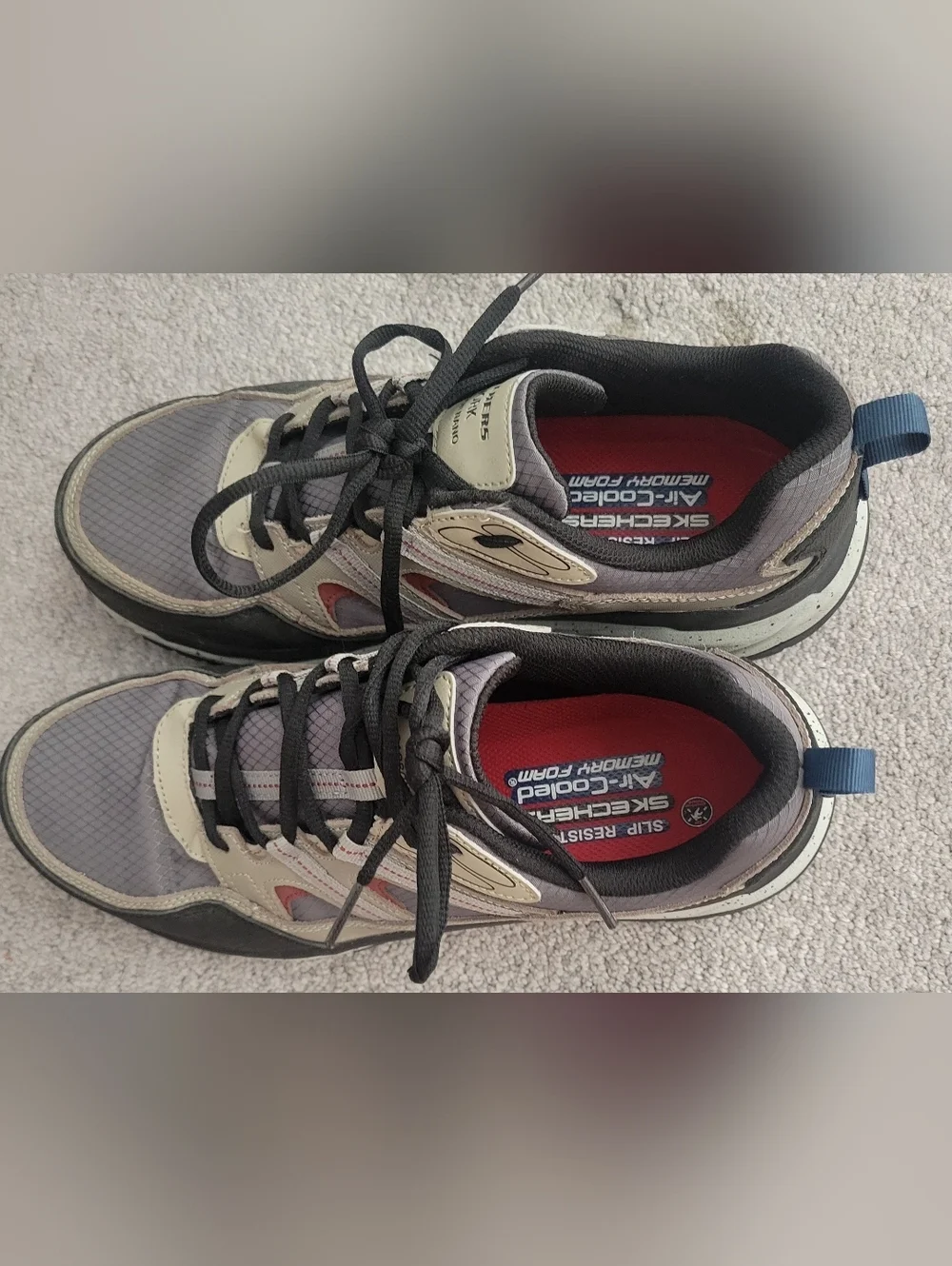 Skechers Work Slip Resistant Steel Toe Sneakers - Size‎ 10